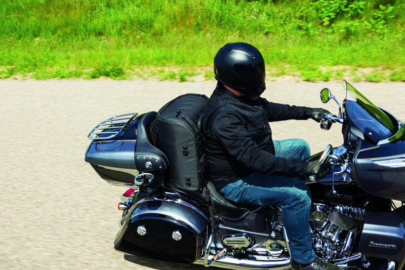 Kuryakyn Momentum Wanderer Seat Motorcycle Bag - Adventure Parts