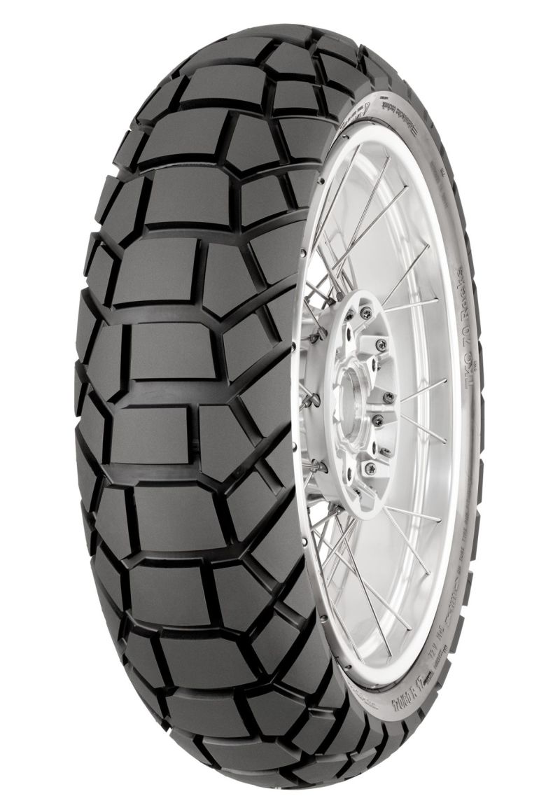 Continental Tire TKC 70 Rocks - 150/70 R 17 Rear Motorcycle Tire - Adventure Parts
