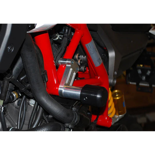 Woodcraft Frame Slider Kit with pucks Ducati Hypermotard 821 2013-2020