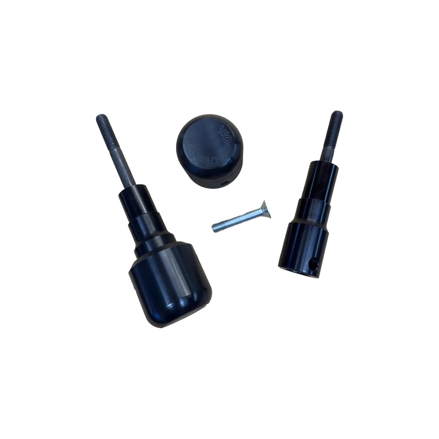 Woodcraft Frame Slider Kit w/ Pucks Aprilia RS 457 2024-2025 - Adventure Parts