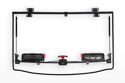 Seizmik Flip-Up Vented Windshield (Scratch Resistant Polycarbonate) ? Polaris Midsize Size Pro-Fit Ranger - Adventure Parts