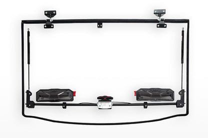 Seizmik Flip-Up Vented Windshield (Scratch Resistant Polycarbonate) ? Polaris Midsize Size Pro-Fit Ranger - Adventure Parts
