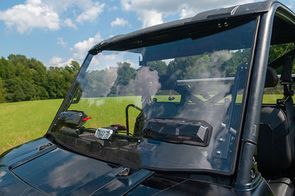 Seizmik Flip-Up Vented Windshield (Scratch Resistant Polycarbonate) ? Polaris Midsize Size Pro-Fit Ranger - Adventure Parts