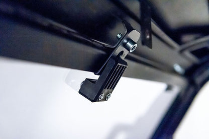 Seizmik Flip-Up Vented Windshield (Scratch Resistant Polycarbonate) ? Polaris Midsize Size Pro-Fit Ranger - Adventure Parts
