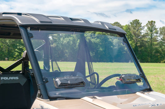 Seizmik Toolless Versa-Vent Windshield (UV Resistant Polycarbonate) Polaris Full Size Pro-Fit Ranger
