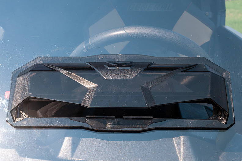 Seizmik Toolless Versa-Vent Windshield (Scratch Resistant Polycarbonate) ? Polaris General - Adventure Parts