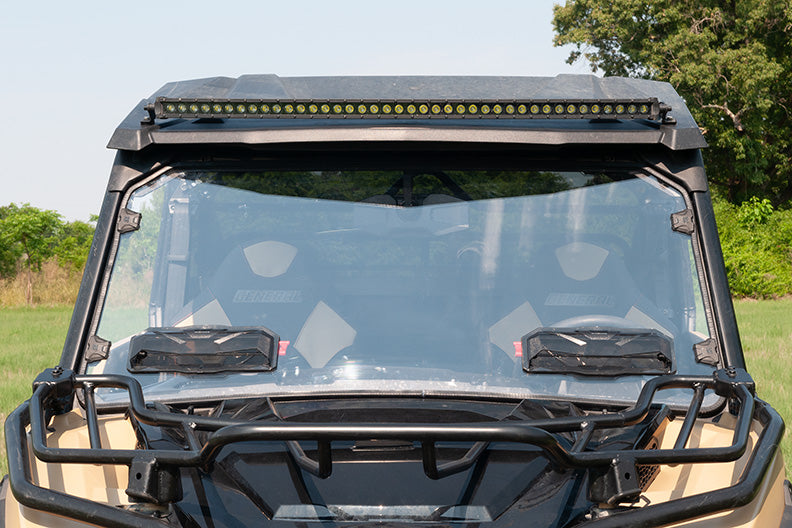 Seizmik Toolless Versa-Vent Windshield (UV Resistant Polycarbonate) Polaris General - Adventure Parts