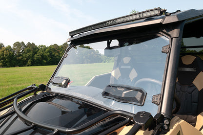 Seizmik Toolless Versa-Vent Windshield (UV Resistant Polycarbonate) Polaris General - Adventure Parts