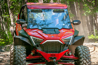 Seizmik Toolless Versa-Vent Windshield (Scratch Resistant Polycarbonate) ? Polaris RZR Pro XP - Adventure Parts