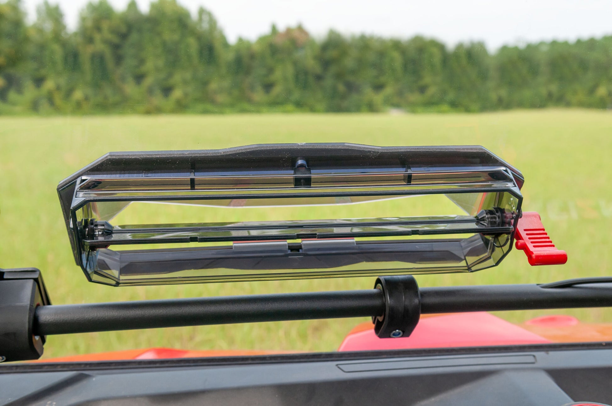 Seizmik Flip-Up Vented Windshield (Scratch Resistant Polycarbonate) Can-Am Defender - Adventure Parts