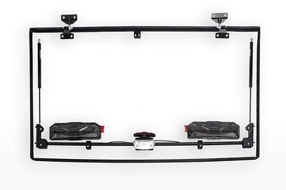 Seizmik Flip-Up Vented Windshield (Scratch Resistant Polycarbonate) Can-Am Defender - Adventure Parts