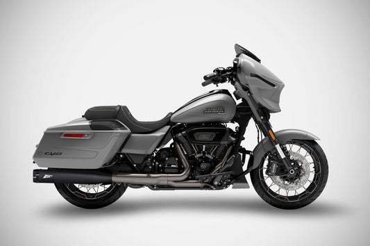 ZARD Slip-Ons "4.5 Inches" Exhaust Harley Davidson Cvo Street Glide 2017-2024 - Adventure Parts