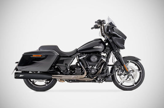ZARD Slip-Ons "4.5 Inches" Exhaust Harley Davidson Street Glide 2017-2024 - Adventure Parts