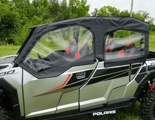 Seizmik Soft Doors with Zipper Polaris General 4 1000 | XP 4 1000