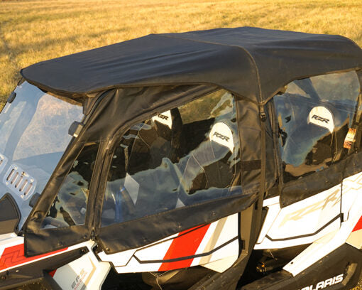 Seizmik Soft Upper Doors, Rear Window and Roof with Zipper Polaris RZR XP 4 1000/XP 4 Turbo - Adventure Parts