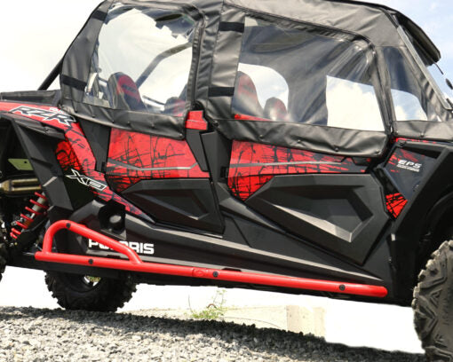 Seizmik Soft Upper Doors, Rear Window and Roof with Zipper Polaris RZR XP 4 1000/XP 4 Turbo - Adventure Parts