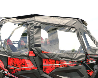 Seizmik Soft Upper Doors, Rear Window and Roof with Zipper Polaris RZR XP 4 1000/XP 4 Turbo - Adventure Parts