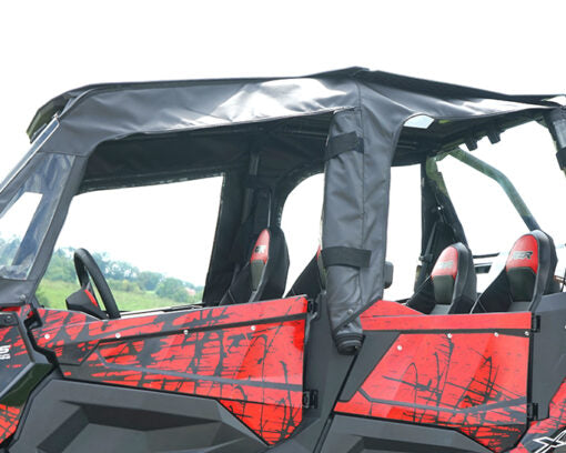 Seizmik Soft Upper Doors, Rear Window and Roof with Zipper Polaris RZR XP 4 1000/XP 4 Turbo - Adventure Parts