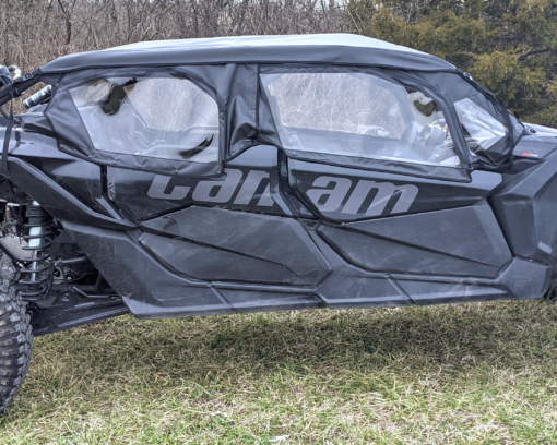 Seizmik Soft Upper Doors with Zipper Can-Am Maverick X3 Max