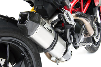 ZARD Exhaust Slip-On "Penta-R" Ducati Hypermotard 821 SP 2013-2015 - Adventure Parts