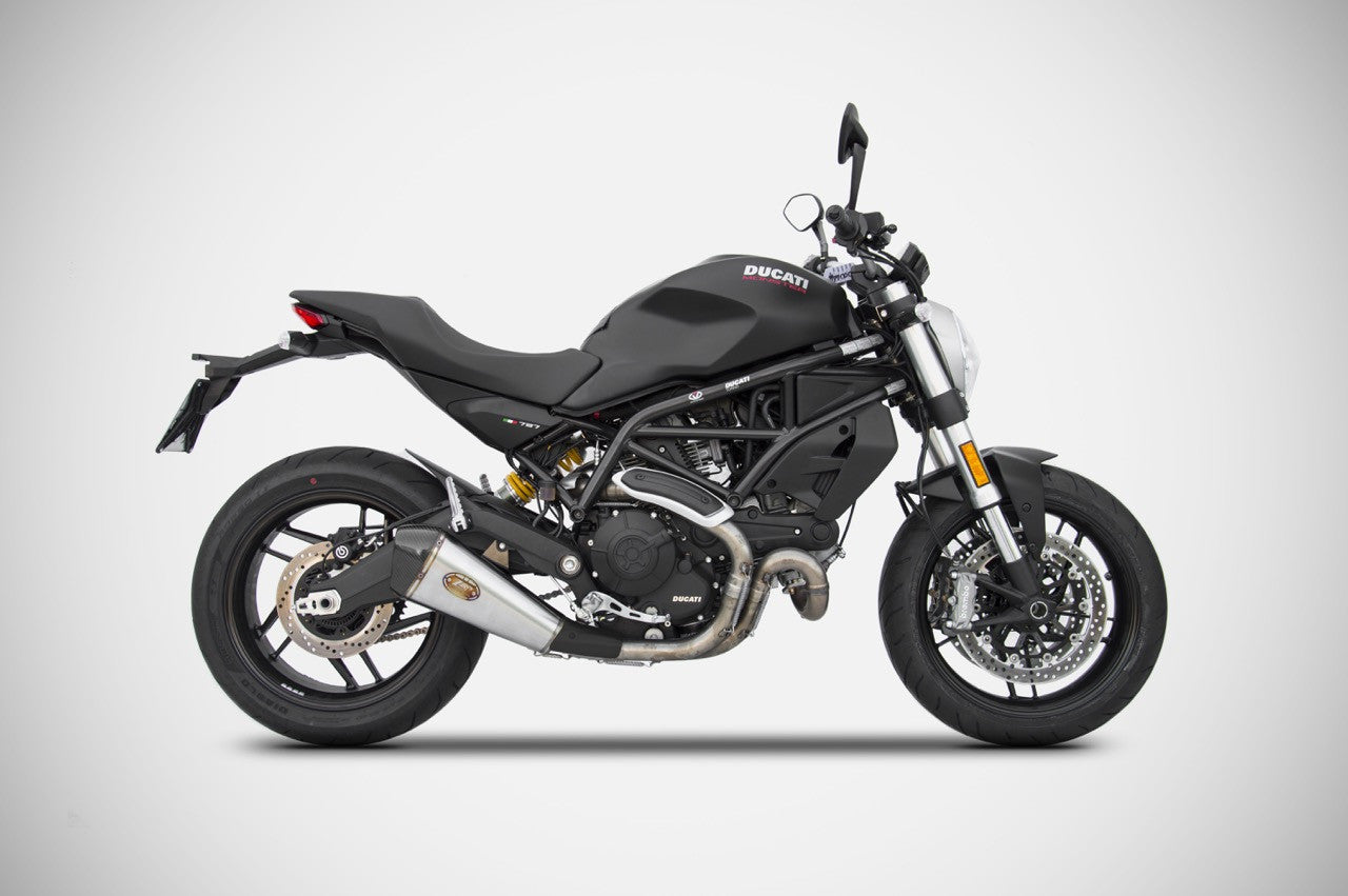 ZARD Slip-On Ducati Monster 797 Exhaust 2017-2019
