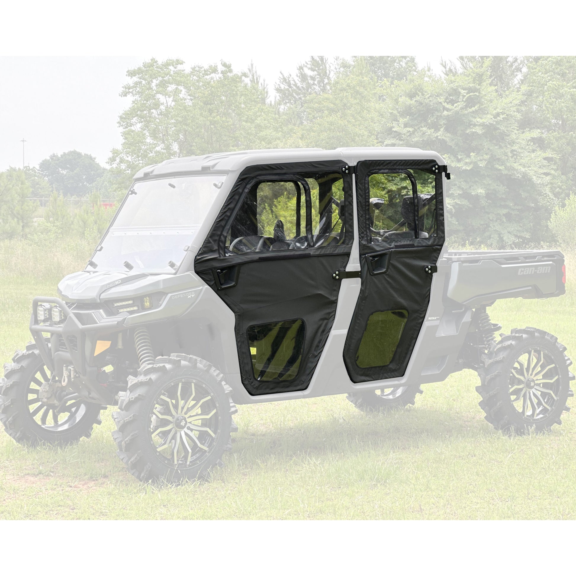 Seismic Framed Door Kit FRONT AND REAR – Can-Am Defender MAX HD9, HD10 - Adventure Parts