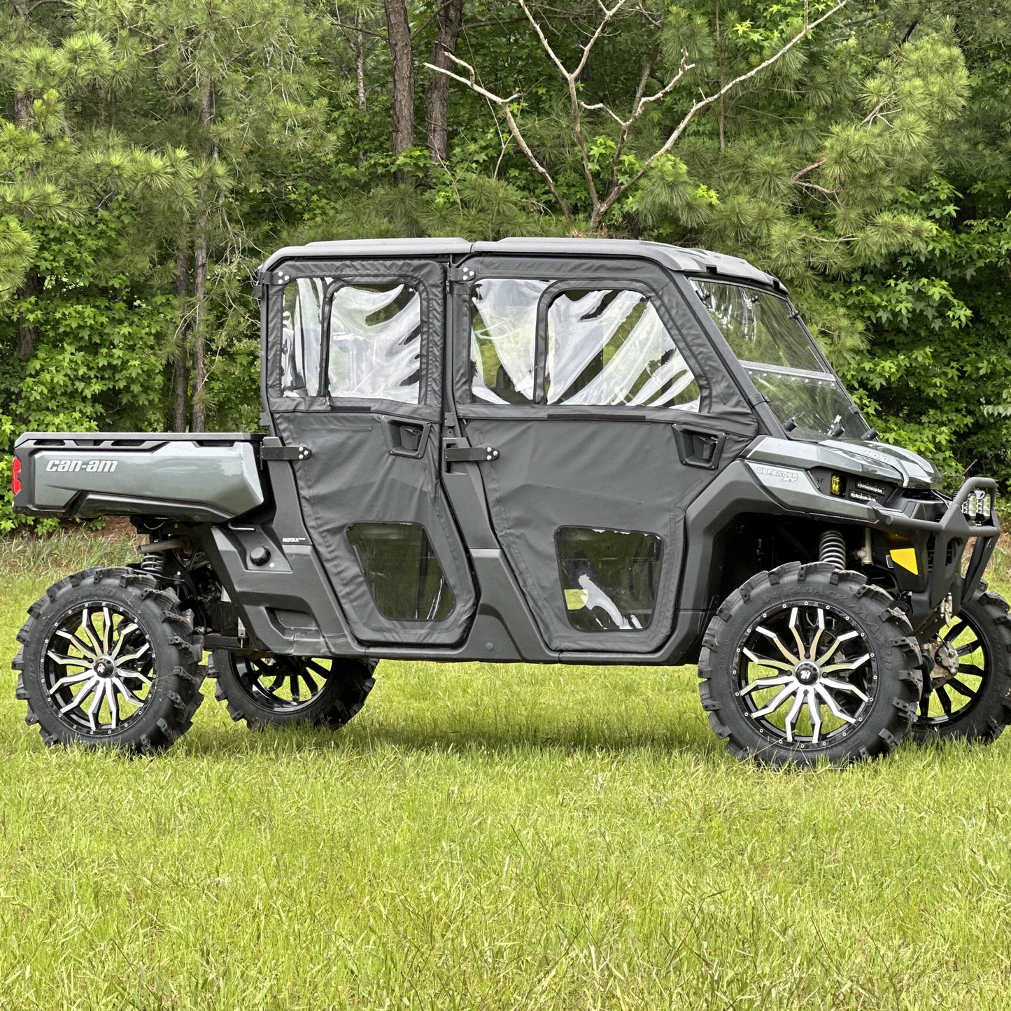 Seismic Framed Door Kit FRONT AND REAR – Can-Am Defender MAX HD9, HD10 - Adventure Parts