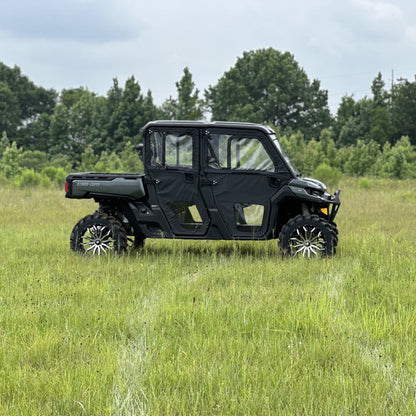 Seismic Framed Door Kit FRONT AND REAR – Can-Am Defender MAX HD9, HD10 - Adventure Parts