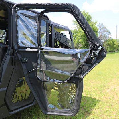Seismic Framed Door Kit FRONT AND REAR – Can-Am Defender MAX HD9, HD10 - Adventure Parts