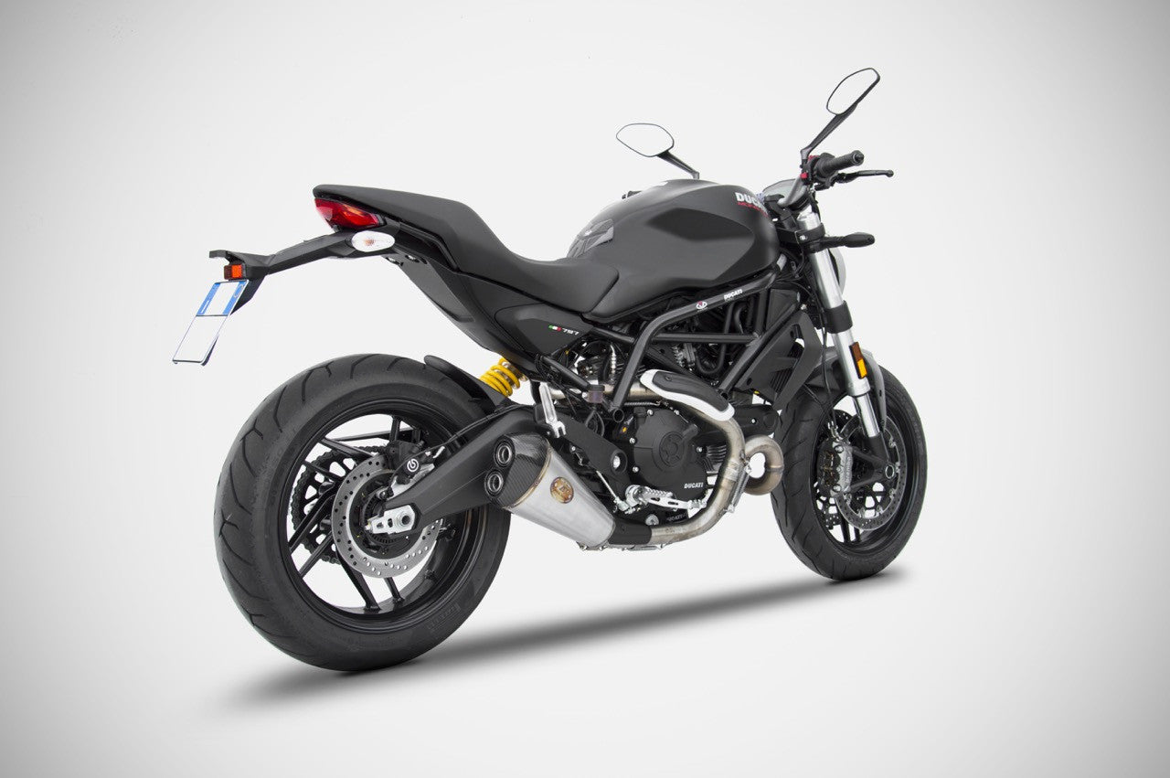 ZARD Slip-On Ducati Monster 797 Exhaust 2017-2019