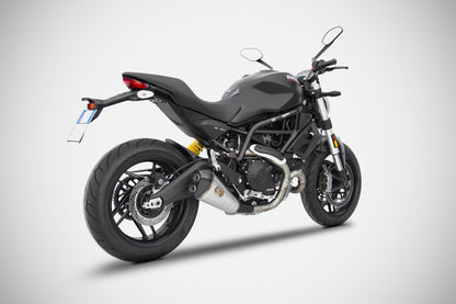 ZARD Slip-On Ducati Monster 797 Exhaust 2017-2019
