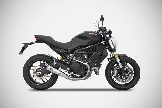 ZARD "Zuma" Slip-On Ducati Monster 797 Exhaust 2017-2019