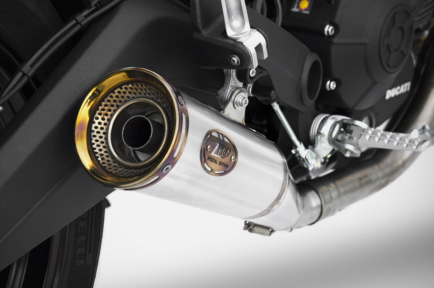 ZARD "Zuma" Slip-On Ducati Monster 797 Exhaust 2017-2019