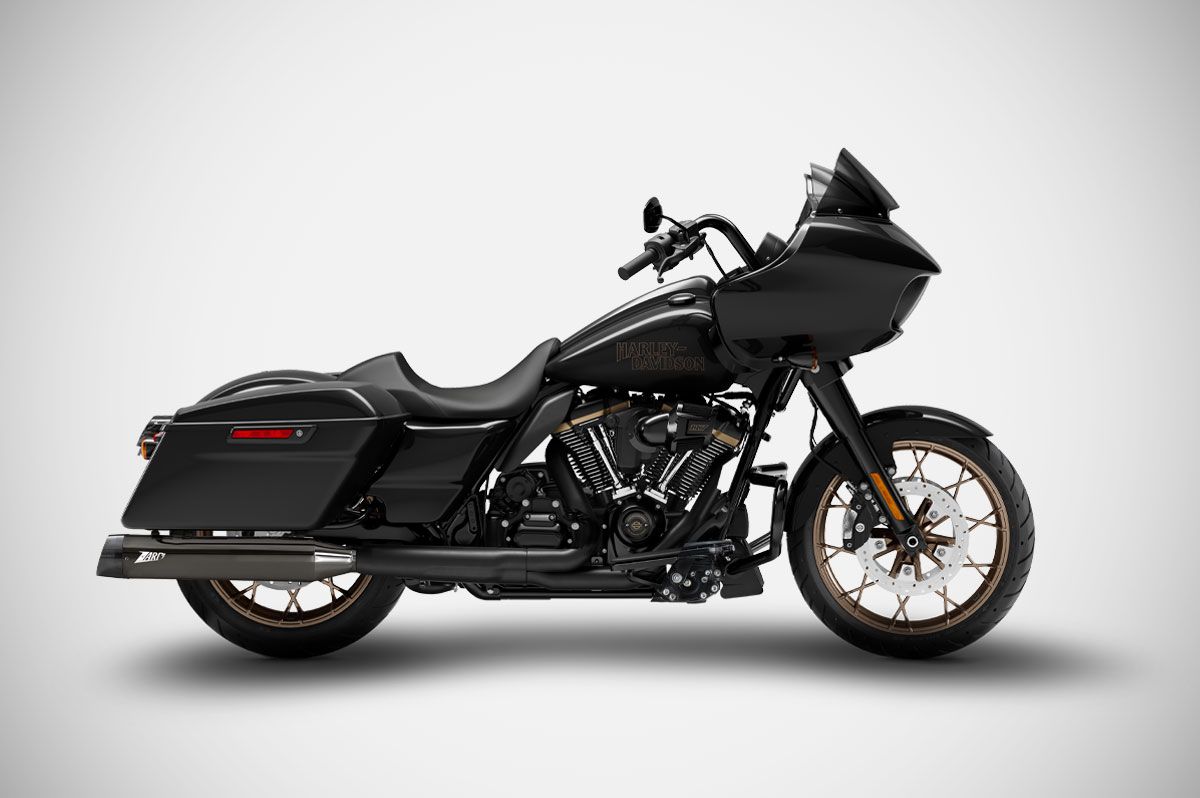 ZARD Slip-Ons "4.5 Inches" Exhaust Harley Davidson Road Glide ST 2017-2024 - Adventure Parts