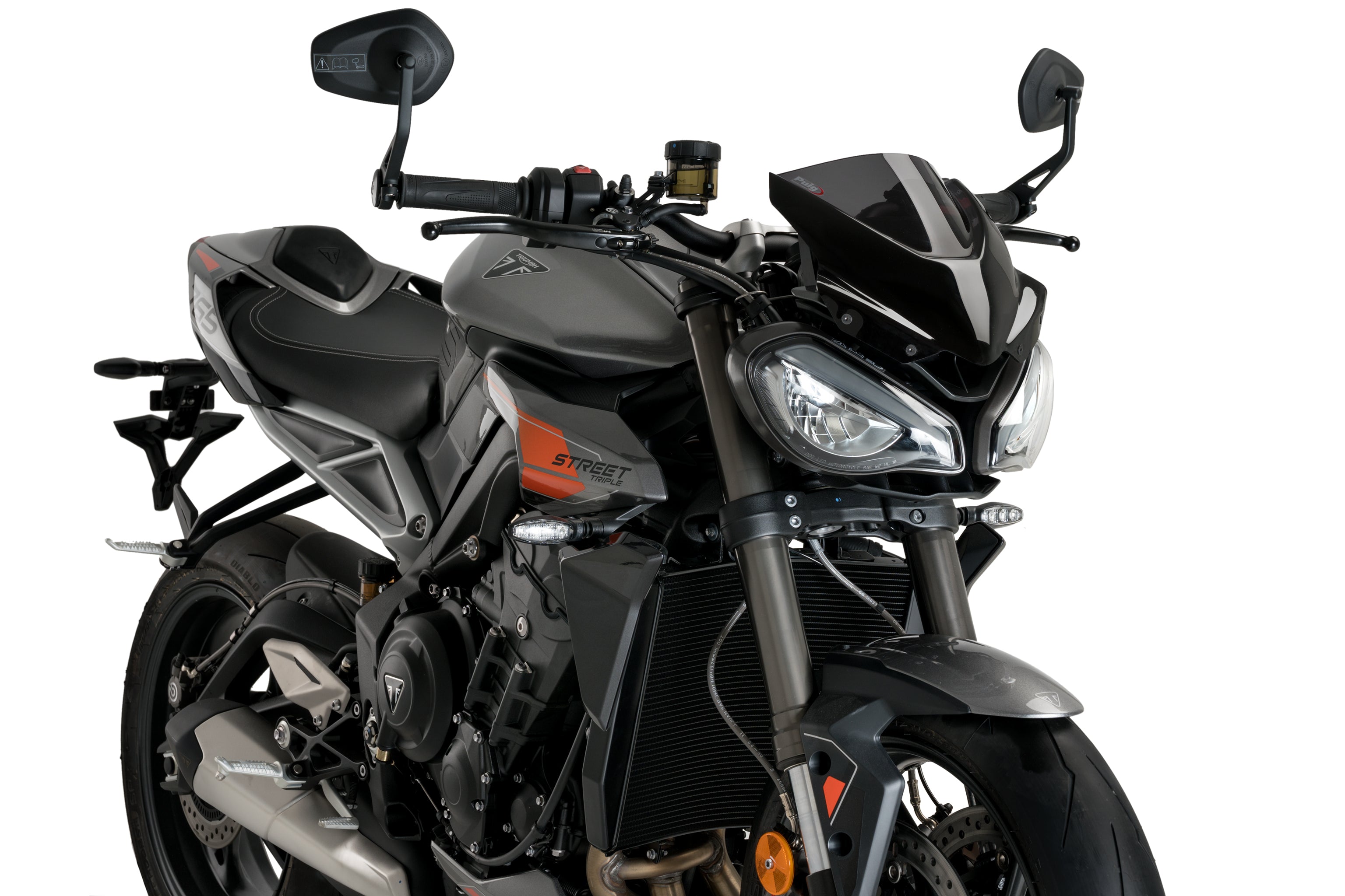 PUIG(プーチ) スクリーン ストリートトリプル765RS Puig New Generation Sport Triumph Street Triple 765 R 2023-2025