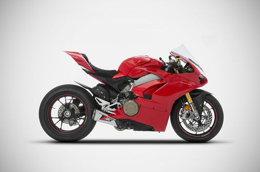 ZARD Exhaust Slip-On Compensed Ducati Panigale V4/V4S 2018-2023 - Adventure Parts