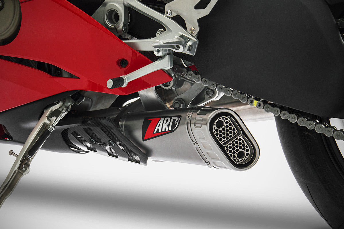 ZARD Exhaust Slip-On Compensed Ducati Panigale V4/V4S 2018-2023 - Adventure Parts