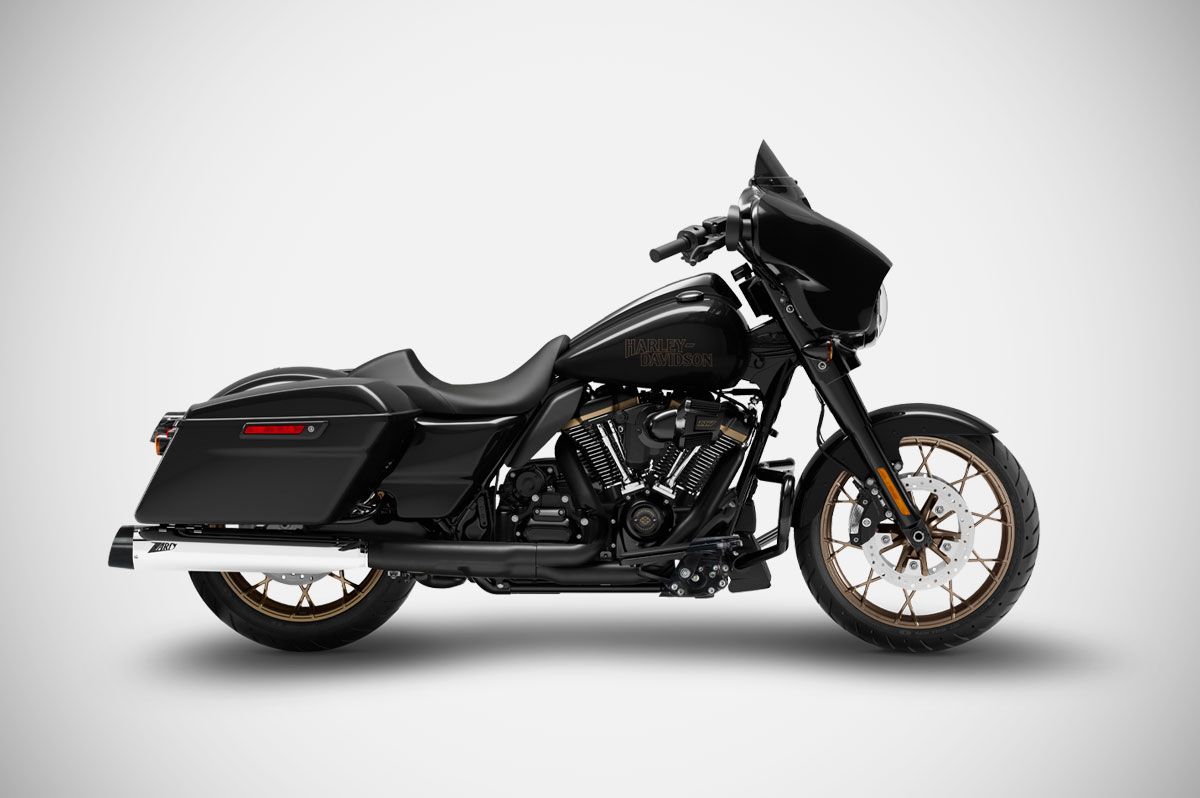 ZARD Slip-Ons "4.5 Inches" Exhaust Harley Davidson Street Glide ST 2017-2024 - Adventure Parts