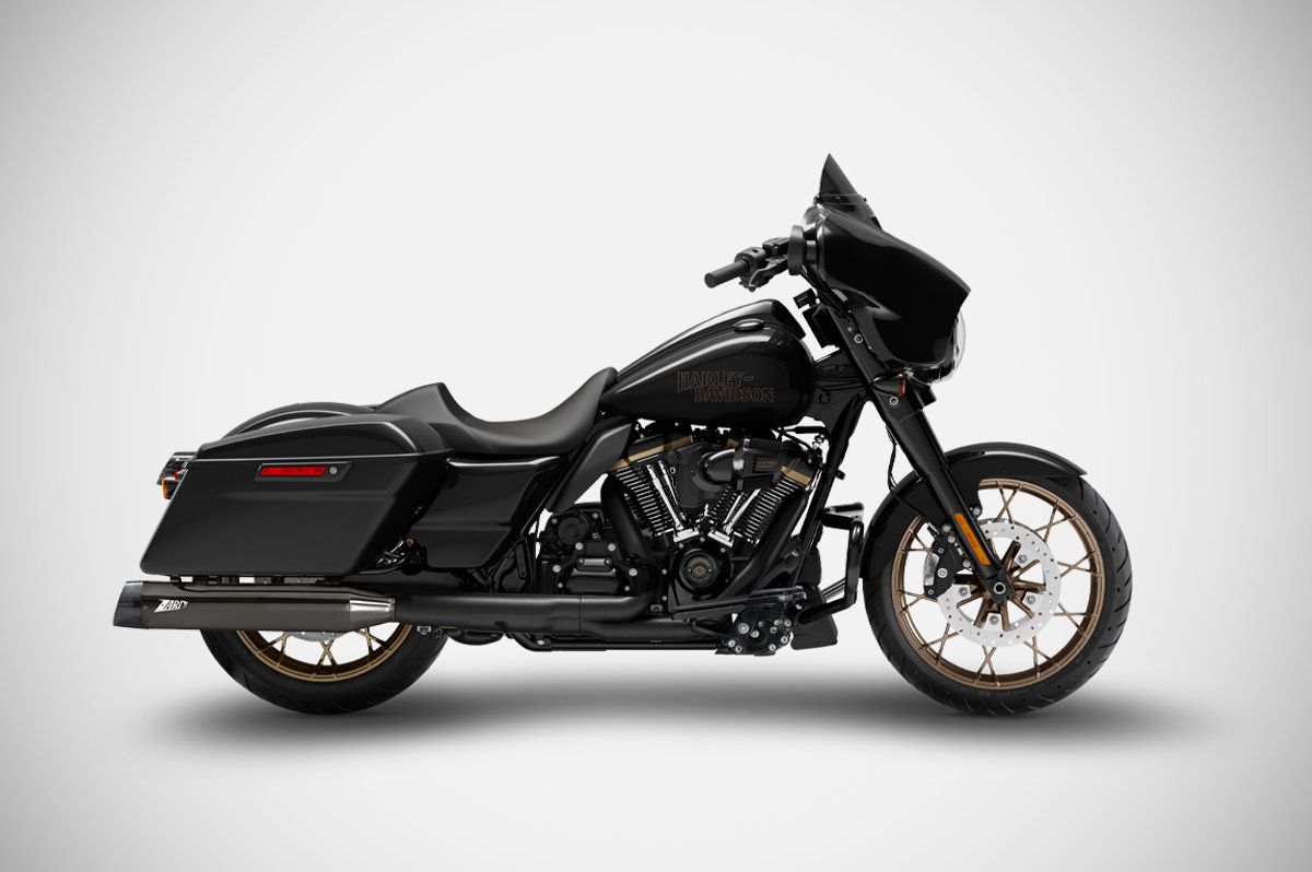 ZARD Slip-Ons "4.5 Inches" Exhaust Harley Davidson Street Glide ST 2017-2024 - Adventure Parts