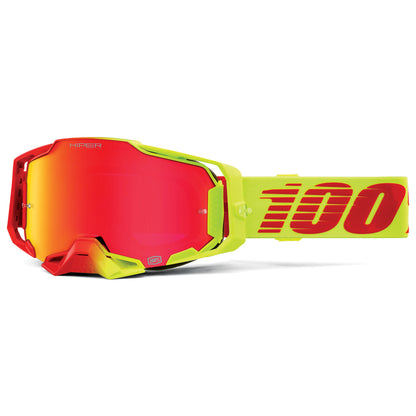 100% Armega Hiper Lens Motorcycle Goggles - Adventure Parts