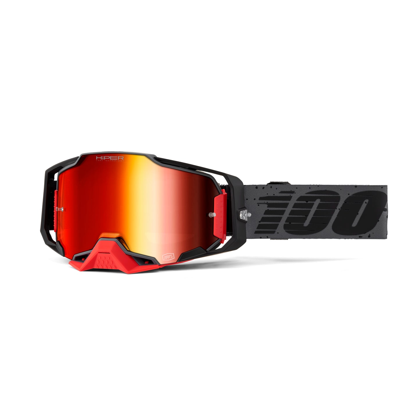 100% Armega Hiper Lens Motorcycle Goggles - Adventure Parts