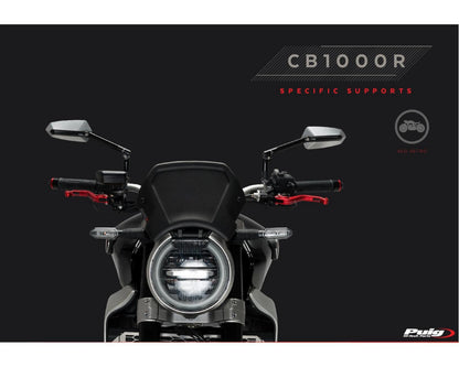 Puig ALU Frontal Plate HONDA SCL500 2023-2025