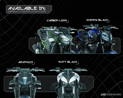 Puig Spoilers D12 KAWASAKI Z1000 2016-2026
