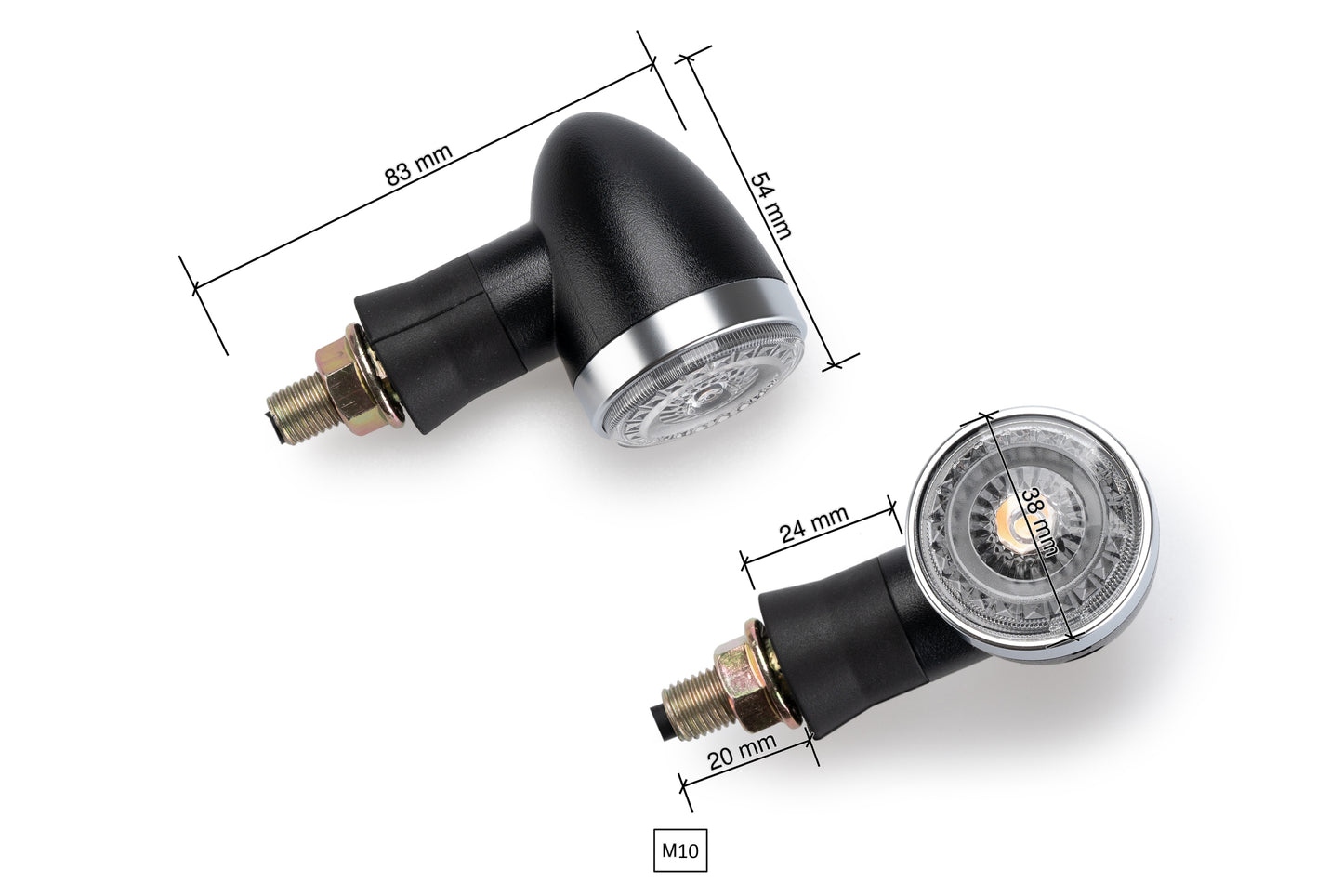 Puig Radiant LED Turn Signal Lights (Sold in Pairs)