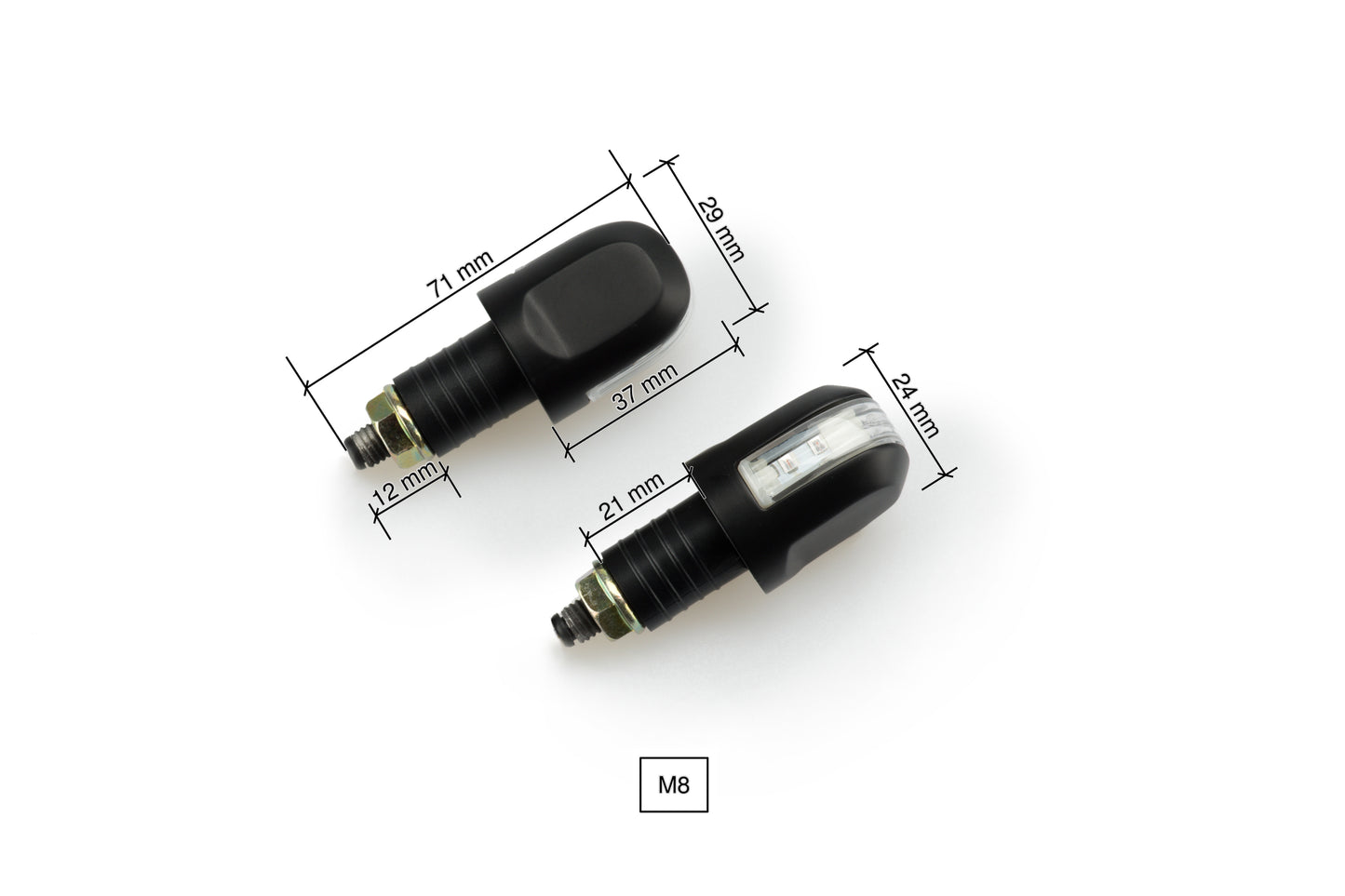 Puig Buoy II LED Turn Signal Lights (Sold in Pairs)