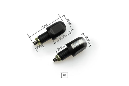 Puig Buoy II LED Turn Signal Lights (Sold in Pairs)