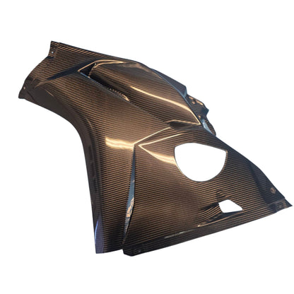 Hotbodies Racing Race Bodywork Carbon Fiber 400g Ducati Panigale V4/R 2025+ - Adventure Parts