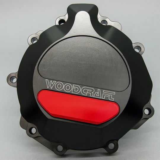 Woodcraft LHS Stator Cover w/ Skid Plate Kawasaki Ninja ZX-6R 2007-2012