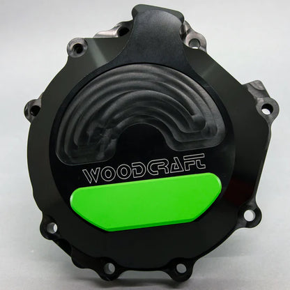 Woodcraft LHS Stator Cover w/ Skid Plate Kawasaki Ninja ZX-10R 2006-2010