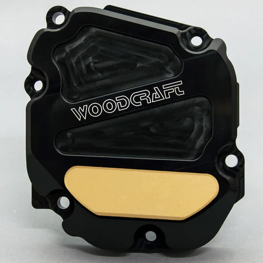 Woodcraft RHS Ignition Trigger Cover w/ Skid Plate Kawasaki Ninja ZX-10R 2011-2024